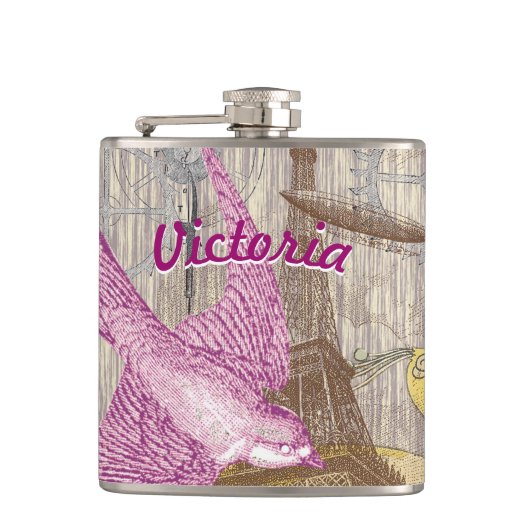 Fille Flacon de punk à la vapeur (Devant)