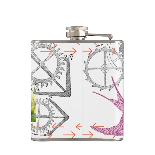 Fille Flacon de punk à la vapeur (Dos)