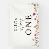 Fille Fleur sauvage du printemps 1er bannière de f (Verticale)