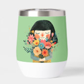 Fille & Fleurs Parfumées (Arrière)