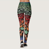 fille folle Leggings (Dos)