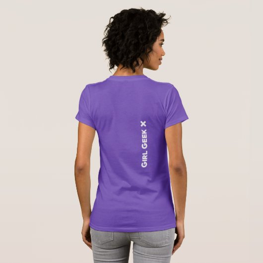 Fille Geek X : Mieux Ensemble T-shirt (Dos entier)