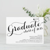 FILLE GRAD | 2013 GRADUATION PARTY INVITATION (Debout devant)