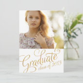 FILLE GRAD | INVITATION DE LA FÊTE DE DIPLÔME (Debout devant)