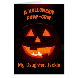 Fille Halloween Ajouter un nom mignon Jack o' Lant