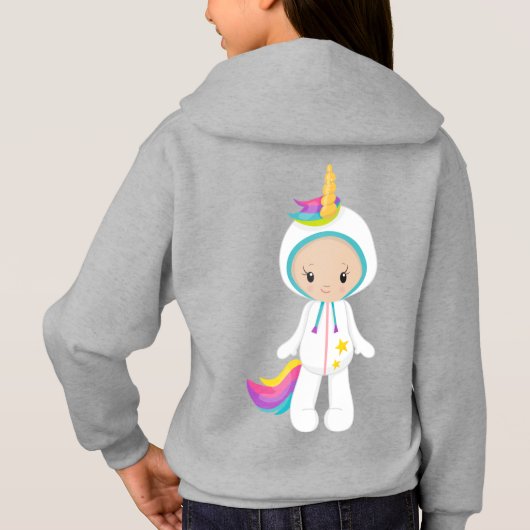 Fille Hanes ComfortBlend® à capuche (Dos)