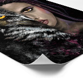 Fille Hibou - Affiche de Collection Emotion - Pein (Coin)