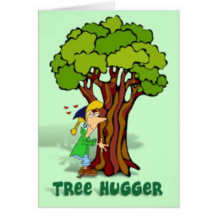 Fille Hugger Tree