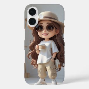 Fille iPhone 16 Coque - Cadeau spécial pour le mei