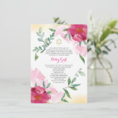 Fille Juive Invitation de la Journée de Naming - F (Debout devant)