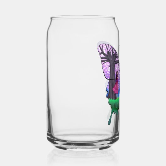 Fille la nuit en forme de papillon (Droite)