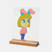 fille lapin chibi (Angle)