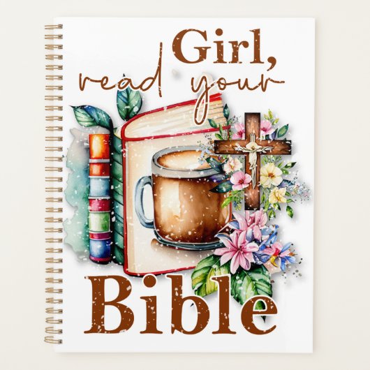 Fille, Lis Ton T-shirt Bible (Devant)