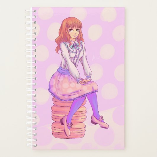Fille Macaron rose (Devant)