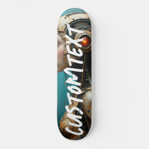 Fille machine à skateboard personnalisée