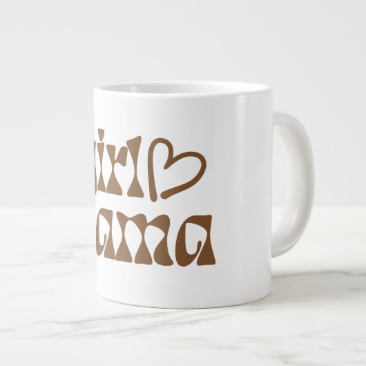 Fille Mama Mug (Devant droit)