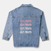 Fille maman Jean Jacket (Verso)