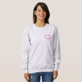 Fille maman Sweatshirt de l'ère (Devant entier)