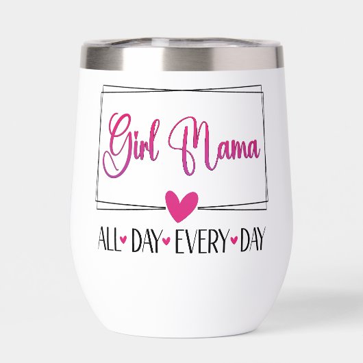 Fille Maman Toute La Journée Tous Les Jours (Arrière)