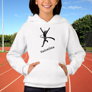 Fille Marathon Coureur de la Croix Pays & Nom