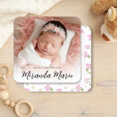 Fille Modèle photo rose bébé Floral