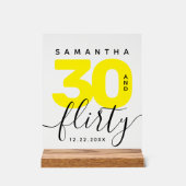 Fille moderne brillant Jaune 30 et Flirty Annivers (Recto)
