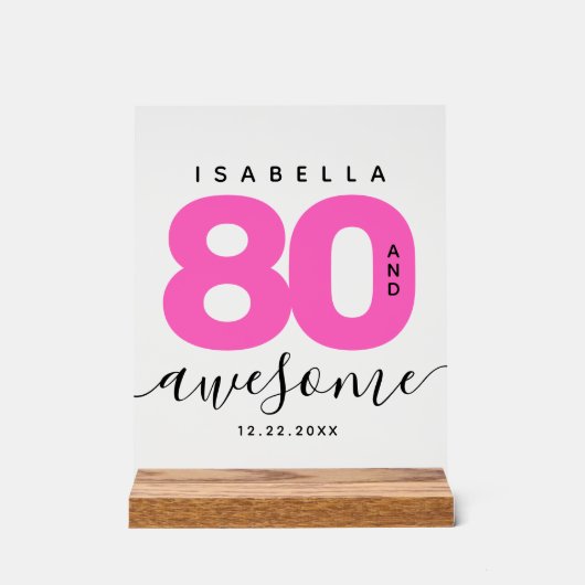 Fille moderne Hot rose 80 et stupéfiant (Recto)