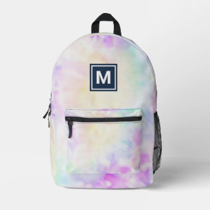 Fille Monogram Pastel Tie Dye sac à dos