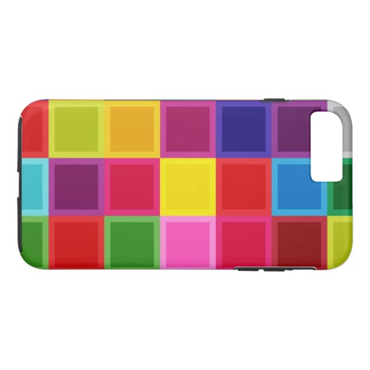 Fille multicolore iPhone 7 Plus, Coque dur (Dos (Horizontal))