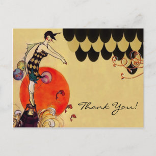 Fille nage ~ Carte postale