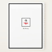 Fille noire et rouge Mode moderne Élégant (Dos)