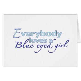 Fille observée par bleu