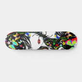 Fille Papillon 1A Skateboard (Horz)