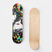 Fille Papillon 1A Skateboard (Recto)