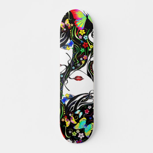 Fille Papillon 1A Skateboard (Devant)