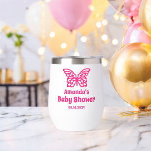 Fille papillon personnalisée Baby shower Faveurs