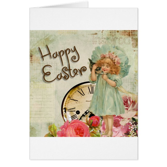 fille pâques heureuse (Devant)