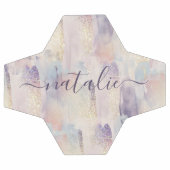 Fille parties scintillant rose violet scintillante (Plat)