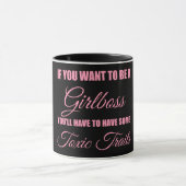 Fille-patron Toxique Traits Mug (Centre)