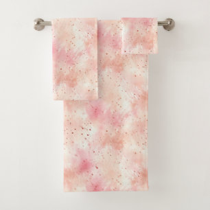 Fille Peach rose Abstrait
