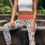 Fille Pêcher Et Roses Roses Rose Aquarelle Floral<br><div class="desc">Embrassez votre côté féminin avec ces jambières capri romantiques, avec une délicate aquarelle fleurie de pêche et de roses roses roses. Les couleurs douces et rêveuses et les belles fleurs font de ces leggings un endroit idéal pour une journée décontractée ou une occasion spéciale. L'aménagement confortable et le design élégant...</div>