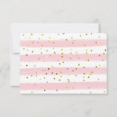 Fille Penguin Hiver Flocon de neige Carte de remer (Dos)