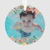 Fille Personnalisée Florale Fils Petit-Enfant Phot (dos)