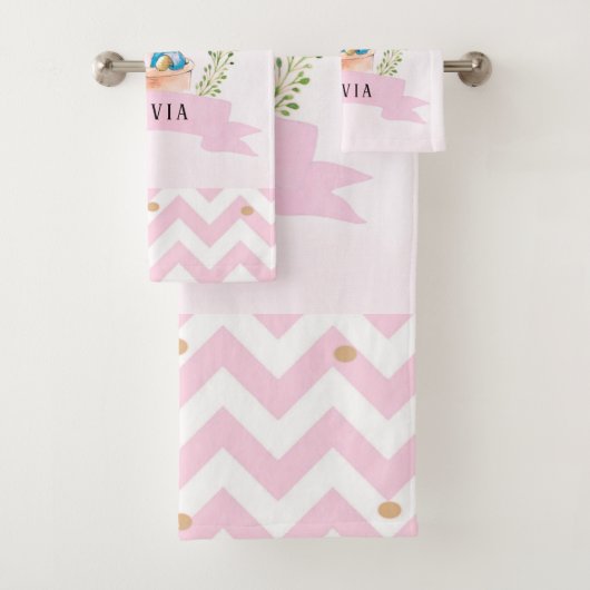 Fille Peter Rabbit Coutume rose (En situation)