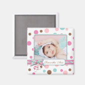 Fille Photo Magnet S FP (Recto/Verso)