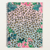 Fille Pink Mint Ombre Floral Parties scintillant E (Devant)