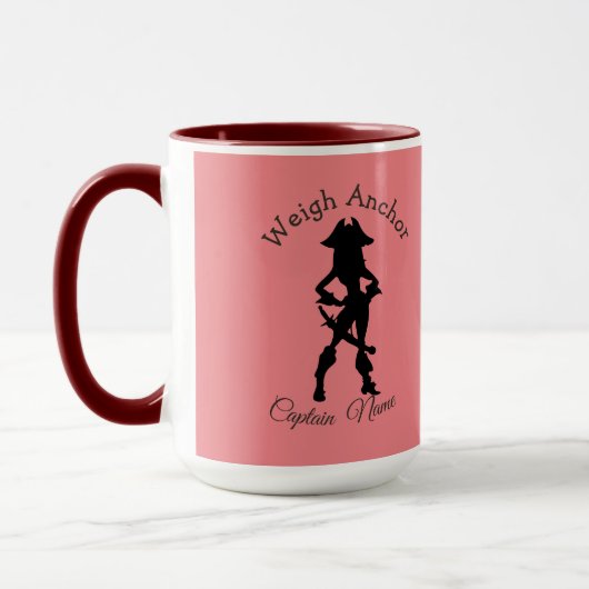 fille Pirate mug (Gauche)