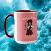 fille Pirate mug