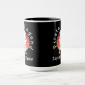 Fille Pirate Party black mug (Centre)