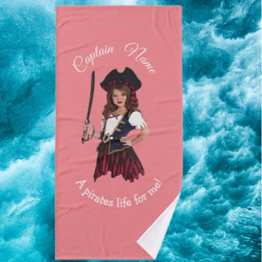 Fille Pirate Rose Amusante